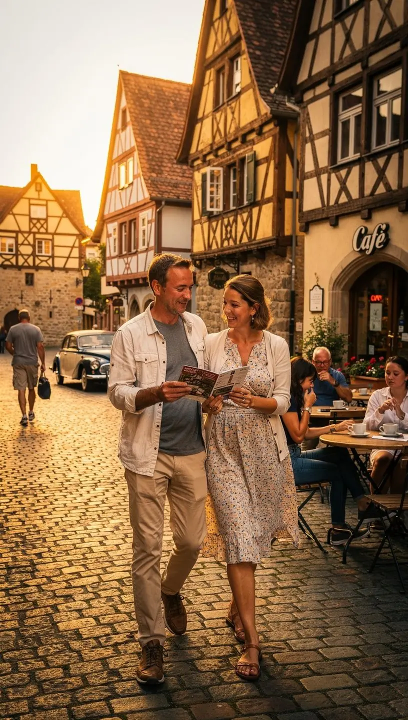 Ein atemberaubender Sonnenuntergang über dem Hafen von Hamburg, perfekt für einen romantischen Abend.